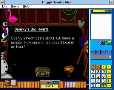 TROGGLE TROUBLE MATH screenshot 2