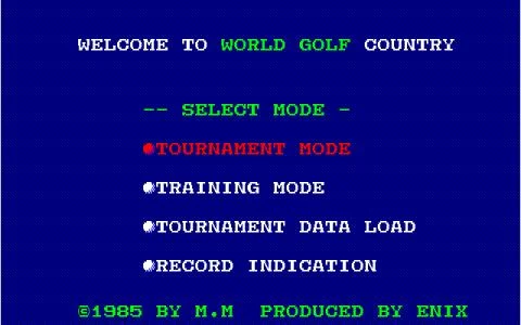 WORLD GOLF screenshot 2