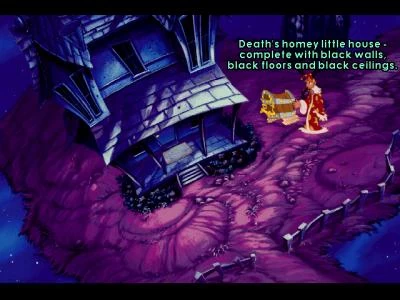 DISCWORLD II: MORTALITY BYTES! screenshot 9