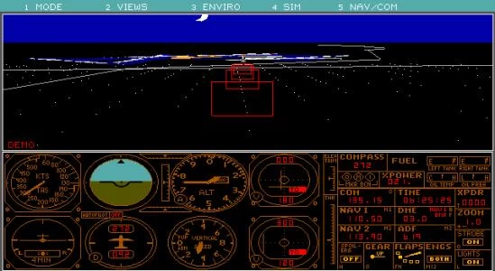 MICROSOFT FLIGHT SIMULATOR (V4.0) screenshot 2