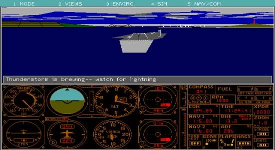 MICROSOFT FLIGHT SIMULATOR (V4.0) screenshot 5