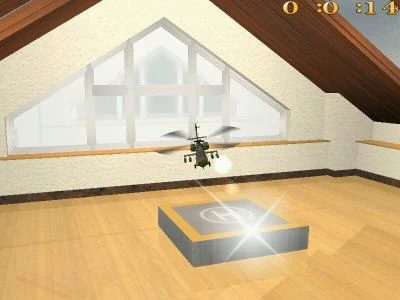 R/C HELICOPTER: INDOOR FLIGHT SIMULATION screenshot 5