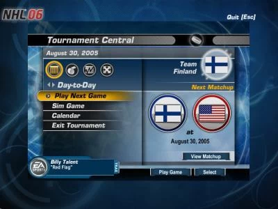 NHL 06 screenshot 22