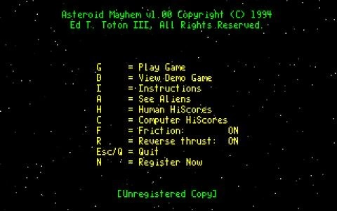 ASTEROID MAYHEM screenshot 2