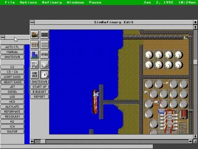 SIMREFINERY screenshot 2