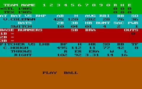 PURE-STAT BASEBALL screenshot 5