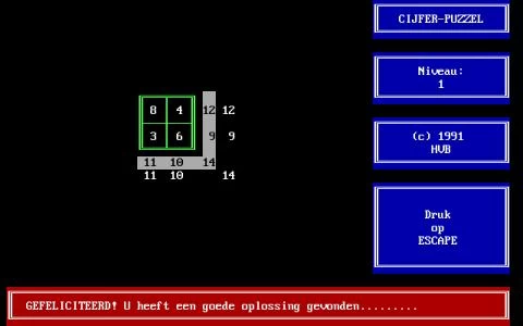 CIJFER-PUZZEL screenshot 7