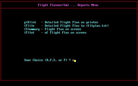 FLIGHT PLANNER FOR MICROSOFT FLIGHT SIMULATOR screenshot 11