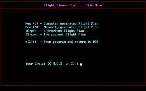 FLIGHT PLANNER FOR MICROSOFT FLIGHT SIMULATOR screenshot 9
