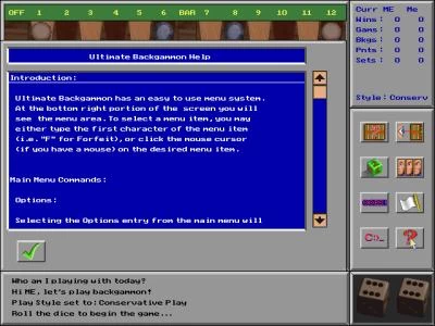 ULTIMATE BACKGAMMON screenshot 3