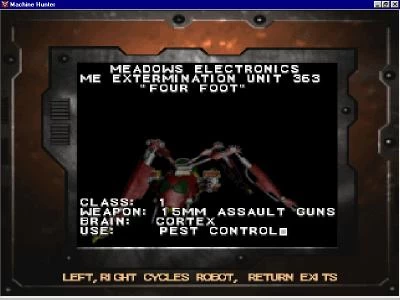 MACHINE HUNTER screenshot 4