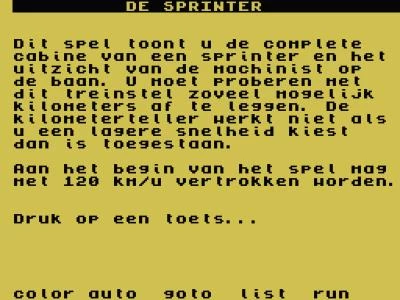 SPRINTER screenshot 3