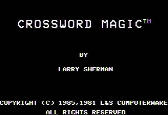 CROSSWORD MAGIC screenshot 4