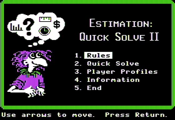 ESTIMATION: QUICK SOLVE II screenshot 2