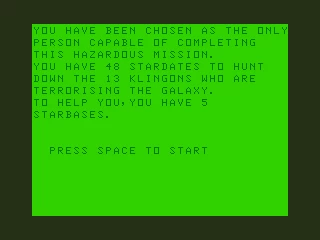 STARTREK screenshot 2