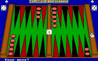 COLOSSUS X BACKGAMMON screenshot 13