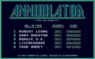 ANNIHILATOR screenshot 2