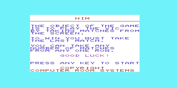 NIM screenshot 2