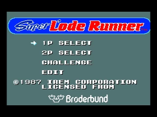 SUPER LODE RUNNER screenshot 2