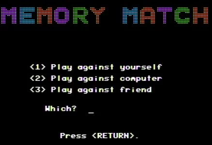 MEMORY MATCH screenshot 2
