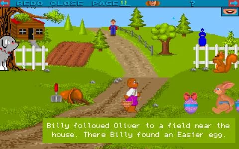 BILLY BEAR'S ENCHANTED EASTER screenshot 2