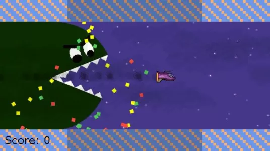 AVOID THE EVIL SPACE EEL screenshot 5
